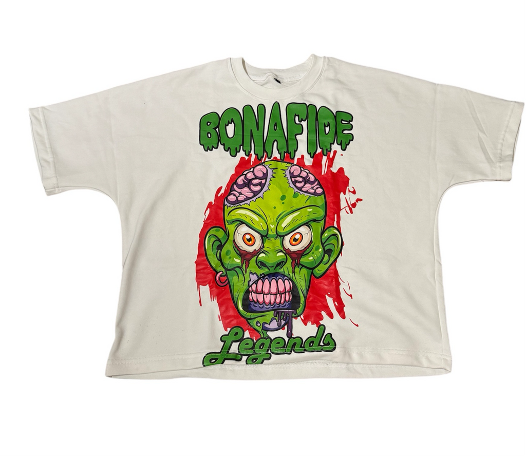 Cropped Zombie Tee