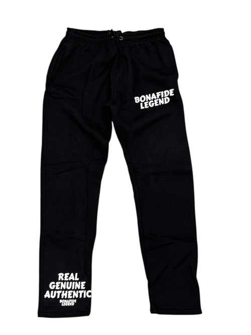 Black RGA sweatpants