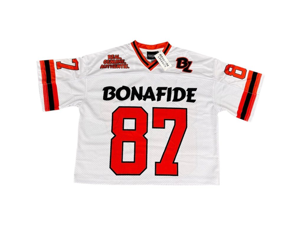 Orange/white “87” Jersey