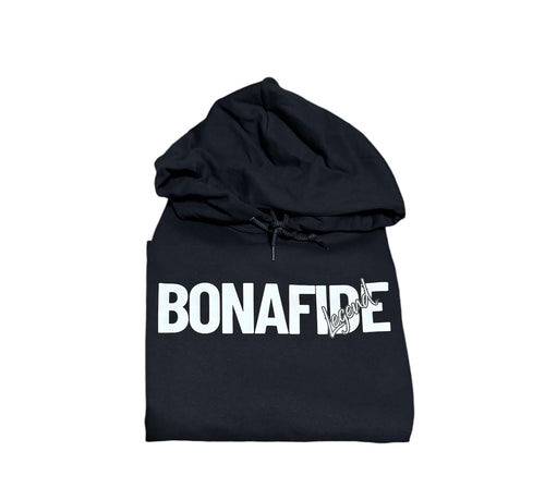 Bonafide Black/White Hoodie